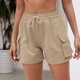 thumbnail image 1 of Puntoco Pantalones cortos deportivos de verano para mujer, de moda, para fitness, correr, gimnasio, para mujer, 1 of 5