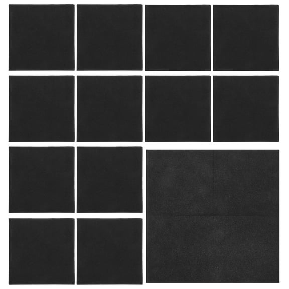 MLINS 50 Pcs Napkin Dust-free Paper Towels Bride 25.00X25.00X0.01CM Black