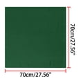 thumbnail image 2 of Bufandas de mujer de 70 cm, pañuelo cuadrado puro de Color liso liso, pañuelo para el cuello, pañuelo para el cuello Verde oscuro 70x70cm/27.56x27.56(LxW), 2 of 5
