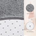 thumbnail image 3 of DweIke Round Rug for Bedroom,Soft Shaggy Area Rugs for Living Room Decor,Fluffy Circle Carpets for Nursery,4'x4',Gray, 3 of 7