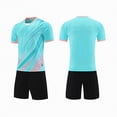 thumbnail image 2 of UAYOTSE Boy's Short 2 Pieces Set Boys Mesh Breathable Short Sleeve Shorts Set Sportswear Youth Basketball Suit,Sizes 9-10 Years, 2 of 4