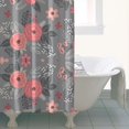 thumbnail image 5 of Vintage Rose Bloom Shower Curtain – Watercolor Floral Aesthetic with Botanical Charm, 36x72 Inches, 5 of 5