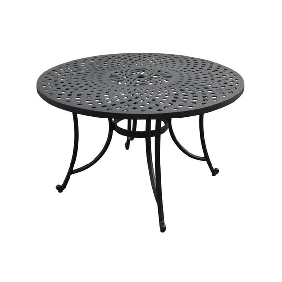 Crosley Furniture Sedona 46" Cast Aluminum Round Outdoor Dining Table