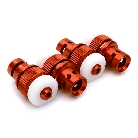 Integy RC Toy Model Hop-ups C27175RED Magnetic Force Type Body Mounts for SCX-10 & SCX10 II w/ 5.75mm