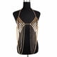 thumbnail image 5 of Collar de bikini de playa con borlas de metal plateadas para mujer, cadena cruzada para el pecho y el cuerpo Oro, 5 of 9