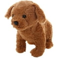 thumbnail image 2 of Realistic Teddy Dog Lucky Simulation Dog Poodle Plush Toys Handmade Realistic Figure Toy Dog Plush Anim Toys for Children 25cm D. (Color : D, Size : 25cm), 2 of 3