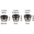 thumbnail image 3 of Milling Machine Chuck - Pack of 8, Trimming Machine Chuck Collet (6 mm, 6.35 mm, 8 mm), Router Collet, Collet Adapters, 3 of 5