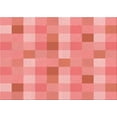 thumbnail image 1 of Ahgly Company Indoor Rectangle Patterned Light Salmon Pink Area Rugs, 7' x 10', 1 of 6