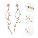 thumbnail image 5 of BEADCEST 1Par Pendientes Largos Dorados De Borla Para Mujer Accesorio Chic Para Banquetes Y Uso Diario, 5 of 8