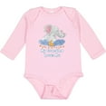 thumbnail image 3 of Inktastic My Grandma Loves Me Cute Elephants Clouds Moon and Stars Boys or Girls Long Sleeve Baby Bodysuit, 3 of 5