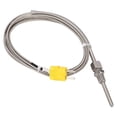 thumbnail image 2 of Sensor de termopar tipo K 1/8 NPT Sonda de temperatura de 80 mm Enchufe amarillo -100 a 1250 ℃, 2 of 9