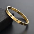 thumbnail image 4 of Open Cuffs Bangle, Women Star Bangle Bracelet Adjustable, 18K Gold Plated 316L Stainless Steel Cuff Bracelets With Star Shape,Jewelry Gifts For Birthday(Gold), 4 of 8