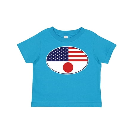 

Inktastic Japanese American Flag Boys or Girls Toddler T-Shirt