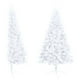 thumbnail image 3 of Árbol de Navidad Artificial de Medio Cuerpo Casafoyer con Luces LED y Juego de Bolas, 3 of 5