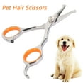 thumbnail image 2 of Pluokvzr Dog Scissors Stainless Steel Sharp 13 5.5 0.5cm Professional Dog Grooming Scissors for Cats Dogs and Other Pets, 2 of 11