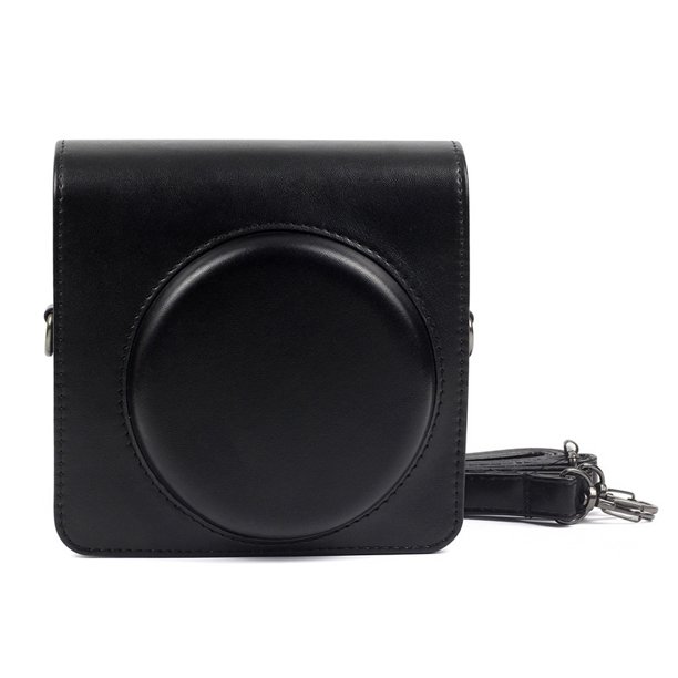 Cámara PU Protector de cuero Hombro Crossbody Bolsa de almacenamiento Reemplazo de la cubierta de la caja para Instax SQ6 AweSitey DZ6314-01