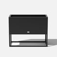 thumbnail image 1 of Veradek Block Series Raised Long Box Plastic Planter - (38 in., Black), 1 of 10