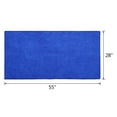 thumbnail image 6 of ANMINY Large Microfiber Bath Towels Soft Absorbent Towel for Gym Spa Shower Beach Travel Body Wrap Towel, Blue, 6 of 8