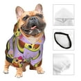 thumbnail image 5 of Yiaed Cartoon Avocados Print Dog Hoodie Security Pet Dog Costume Pets Dog Hoodie Sweatshirt with Pocket for Small Dogs-Large, 5 of 5