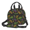 thumbnail image 1 of Disketp Mardi Gras Surface Lonchera Térmica para Mujer y Hombre, Bolsa de Almuerzo Reutilizable e Impermeable para Trabajo, Viajes y Picnic, 1 of 7