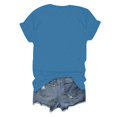 thumbnail image 4 of WEAIXIMIUNG T-Shirts Graphiques Ajustés pour Femmes T-Shirt Imprimé Pingouin Amusant, 4 of 5
