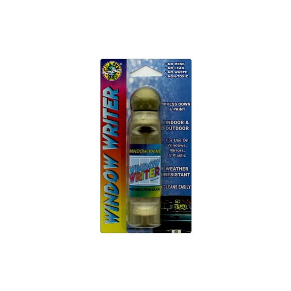 Crafty Dab Window Writer Window Paint Card Gold