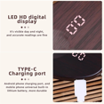 thumbnail image 2 of Grams Scales Digital Pocket Scale Electronic Tea Weighing Scale Coffee Scale Small Food Scales Mini, 2 of 5