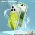 thumbnail image 4 of ShellTech Compatible for iPhone 13 Pro Case Built with Screen Protector, Lightweight and Stylish Full Body Shockproof Protective Rugged TPU Case for Apple iPhone 13 Pro 6.1 inch,Green, 4 of 7