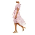thumbnail image 3 of Bar III Women's Printed High-Low Dress Pink Size Medium, 3 of 4