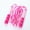 Pink, variant on WEIKE Soft bead jump rope, no winding jump rope, adjustable length jump rope, fitness jump rope