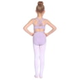 thumbnail image 4 of Arshiner Girls Ballet Leotards Dance Gymnastic Crisscross Straps Sleeveless Tank Dancewear, 4 of 10