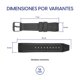 thumbnail image 2 of Correa Para Reloj Festina Original Piel Negro F16289/2, 2 of 4