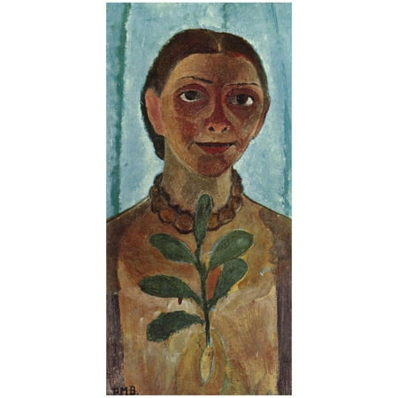 Paula Modersohn-Becker (The painter with Camellia Branch (Self
