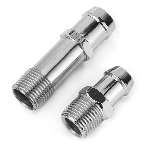 Heater Hose Fitting,2pcs Heater Hose Fittings Universal Heater Hose Fitting Stainless Steel Heater Hose Fitting Time-Tested Durability