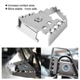 thumbnail image 5 of Jadeshay Pedal de Freno Ampliar extensión Motocicleta pie Trasero Palanca de Freno Pedal Ampliar extensión Extensor de Almohadilla para F800GS F700GS(Galvanoplastia), 5 of 5