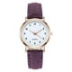 thumbnail image 1 of Reloj digital de cuarzo para estudiantes, tanto hombres como mujeres. Elegante e informal. Reloj casual pequeño y fresco con correa de cuero esmerilado., 1 of 1