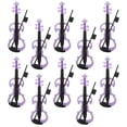 thumbnail image 1 of Minkissy 10Pcs Mini Violin Model Purple Abs for Collectors Home Decoration 3.9In, 1 of 6