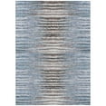 thumbnail image 2 of Addison Rugs Chantille Indoor/Outdoor Traditional Stripes Sky Washable Rectangle Rug, 8' x 10', 2 of 6