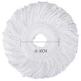 thumbnail image 2 of For 360° Spin Magic Mop-Microfiber Mop Head-Round Shape(White-3 Pack), 2 of 5