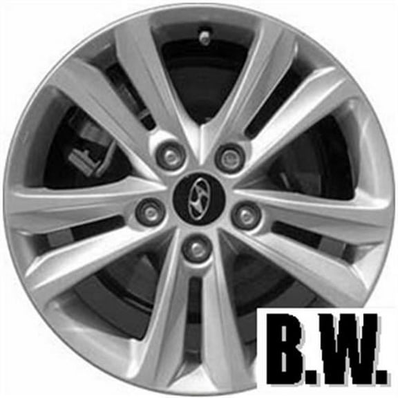 16x6.5 in Wheel for HYUNDAI SONATA 2011-2014 SILVER Reconditioned Aluminum Rim