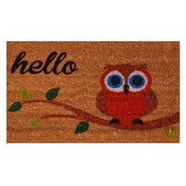 Calloway Mills Elf Owl Hello Outdoor Doormat