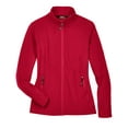 thumbnail image 4 of Ladies' Cruise Two-Layer Fleece Bonded Soft&nbsp;Shell Jacket - CLASSIC RED - L, 4 of 5