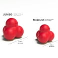 thumbnail image 5 of Playology Dog Toys | Squeaky Bounce Ball, Beef Scented Chew Toy - Jumbo, 5 of 6