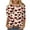 White, variant on Htigea Womens Valentine's Day Shirts 3/4 Sleeve Heart Print T-Shirts Casual Crewneck Pullover Tops Three-Quarter Sleeves Holiday Lounge Tees Black,S