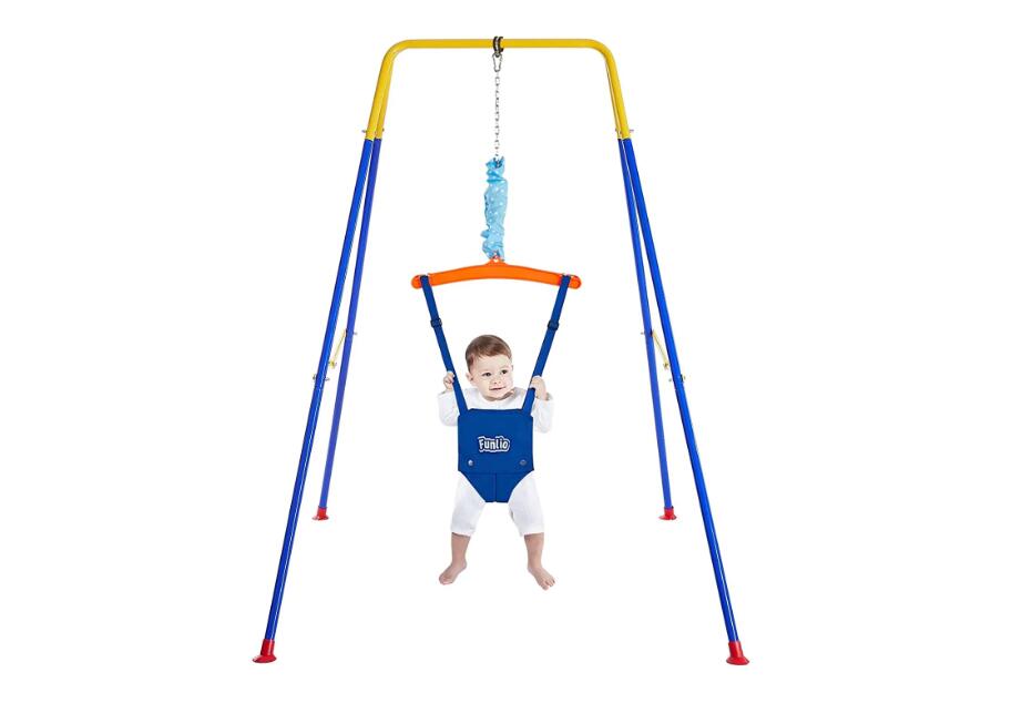 VIRNAZ Exerciser Jumper Bouncer with Stand for 624 Months, Infant