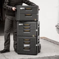 thumbnail image 6 of ToughBuilt StackTech 2-Drawer Locking Box, Portable Tool Storage & Equipment Organizer, 6 of 12