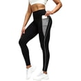 thumbnail image 4 of Juslio Yoga Pants for Women Running Athletic Workout with Pockets,High Waisted Yoga Leggings Gray XL, 4 of 5