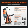 thumbnail image 2 of 1300W 1400W 2" Electric Drilling Machine Magnetic Drill Press Boring Diameter Power Drill 810 PRM 1-second Release Drill ,Flexible Adjustment, 2 of 7