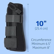 Medline Deluxe Wrist and Forearm Splints for Carpal Tunnel, Right, Size Medium, 10