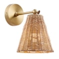 thumbnail image 5 of Meridian M90118NB 1-Light Wall Sconce in Natural Brass (Set of 2), 5 of 5